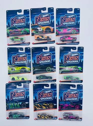Hot wheels neon speeders - neon,